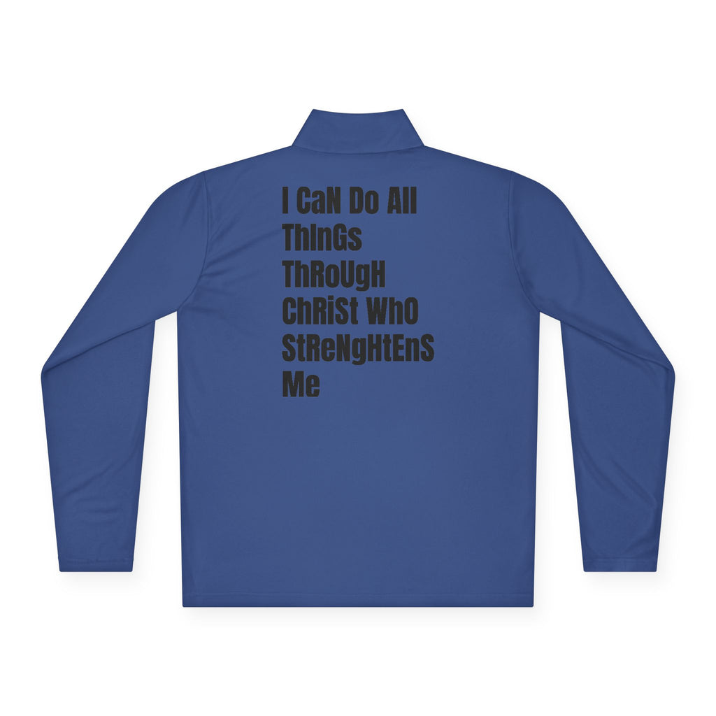 Unisex Quarter-Zip Pullover