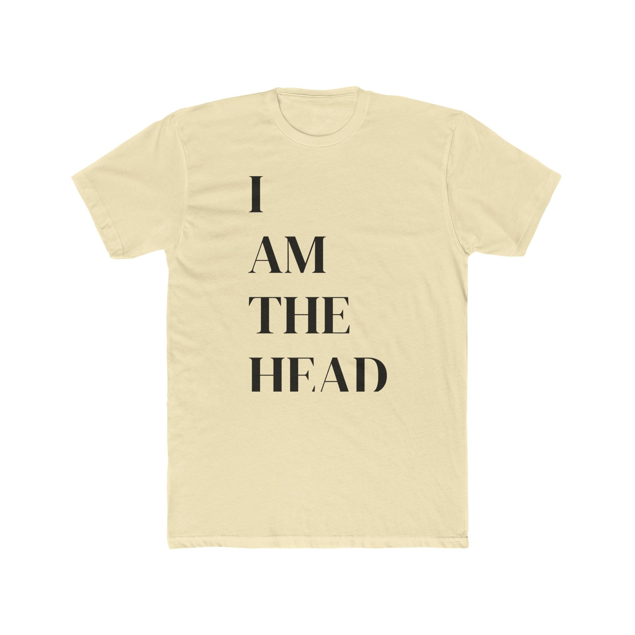 Unisex Cotton Crew Tee