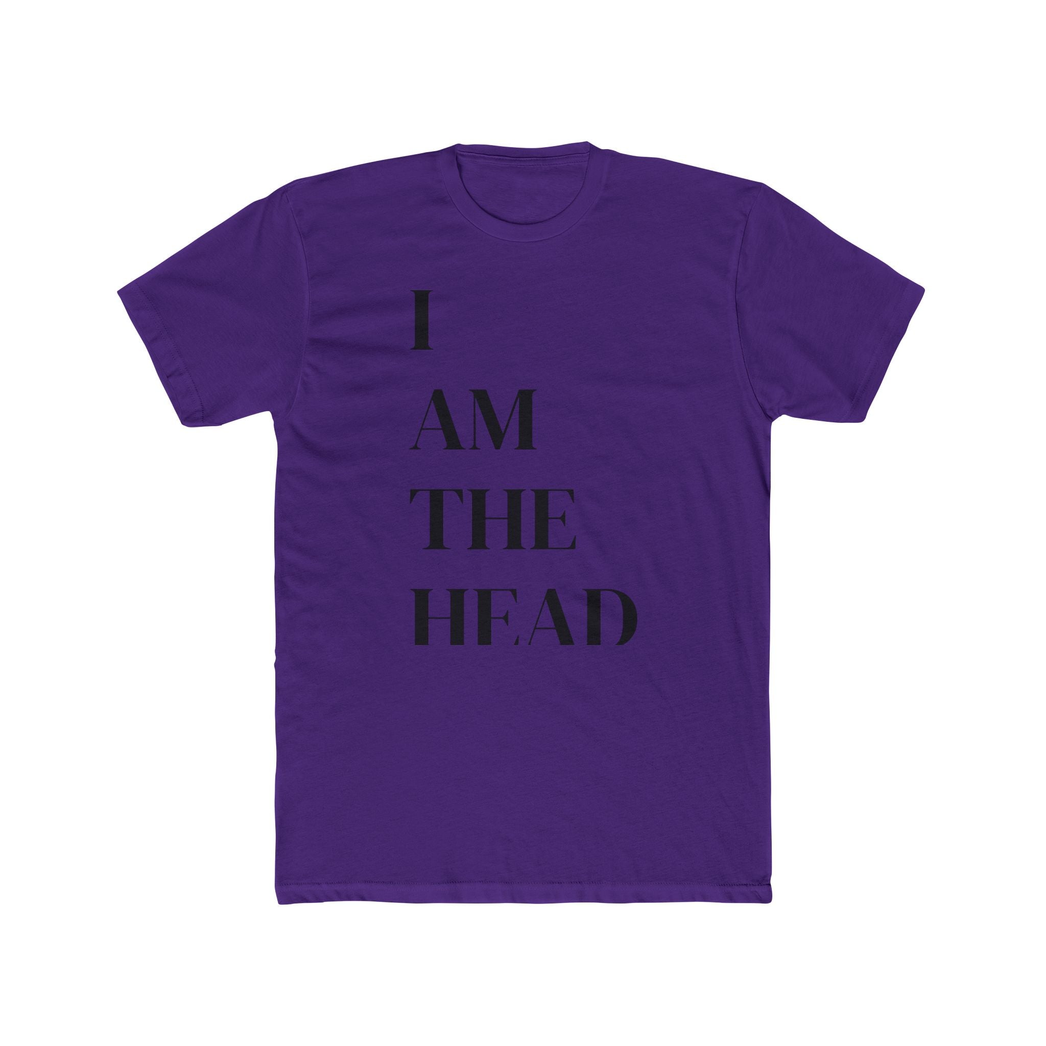 Unisex Cotton Crew Tee